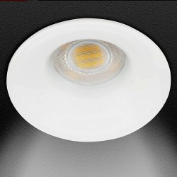 LED Frame Fixed round White GU10-MR16 7206