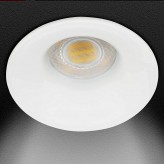 LED Frame Fixed round White GU10-MR16