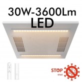 Panel LED 60x60 con sistema de filtrado de aire - Lámpara Philips UV-C Germicida