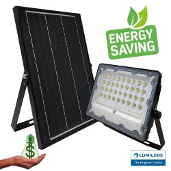 Foco Proyector Exterior SOLAR LED 100W AVANT LUMILEDS - 5700K