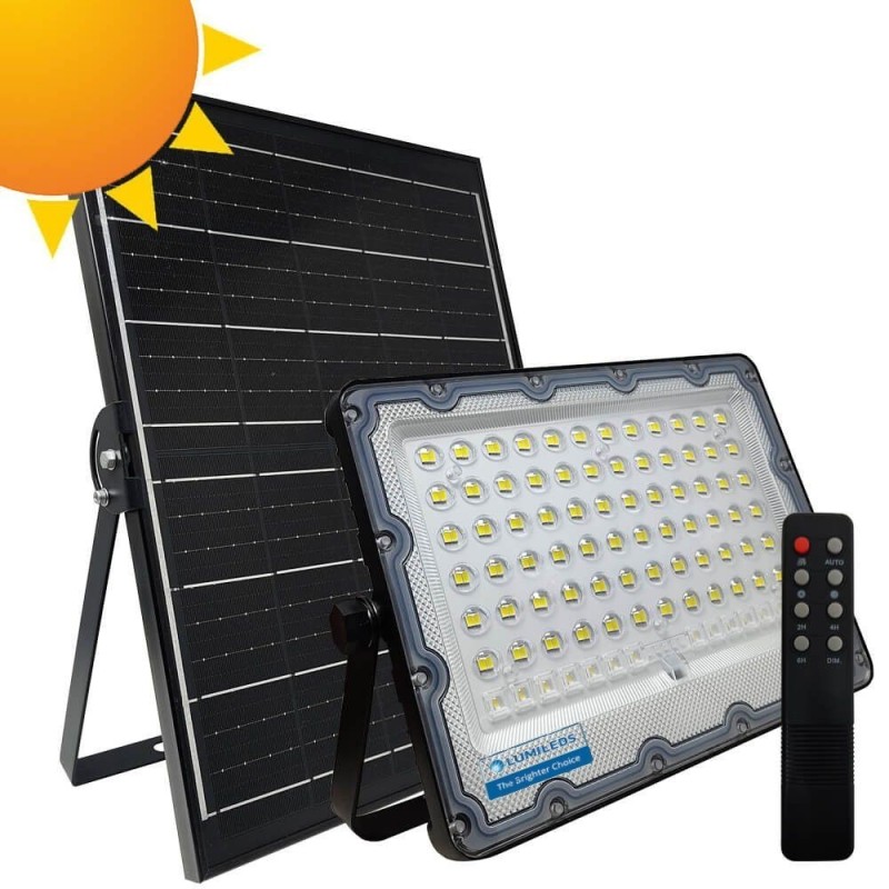 Foco Proyector Exterior SOLAR LED 200W AVANT LUMILEDS - 5700K