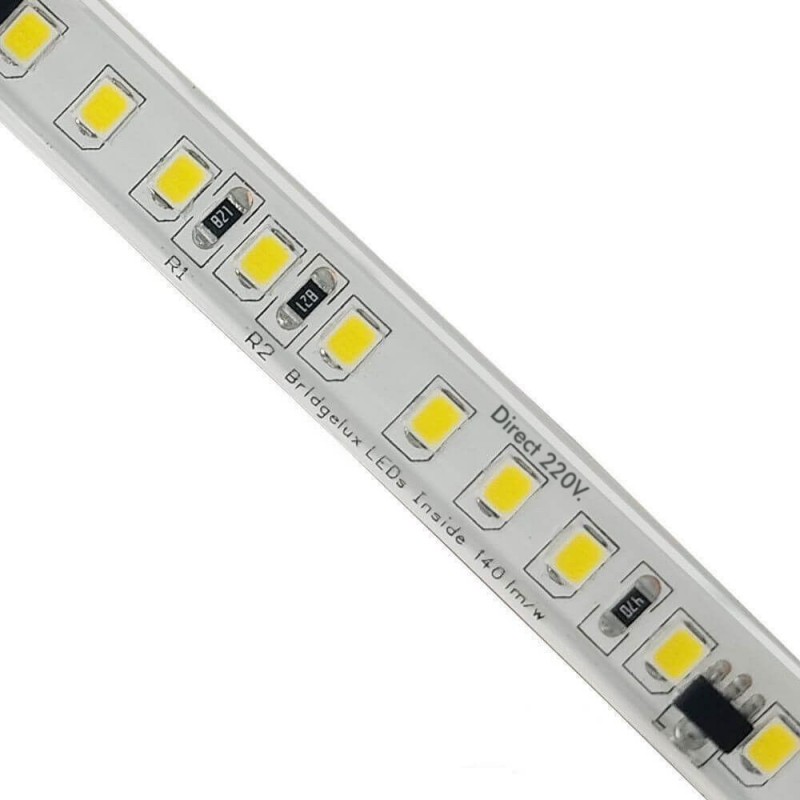 Tira LED COB 220V, 640 LED/m, 10m, FLIP CHIP, 1650Lm/m