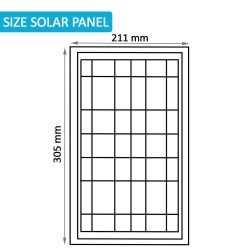 100W SOLAR LED Outdoor Floodlight - AVANT LUMILEDS - 5700K