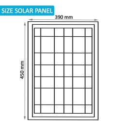 Foco Proyector Exterior SOLAR LED 300W AVANT OSRAM - 5700K