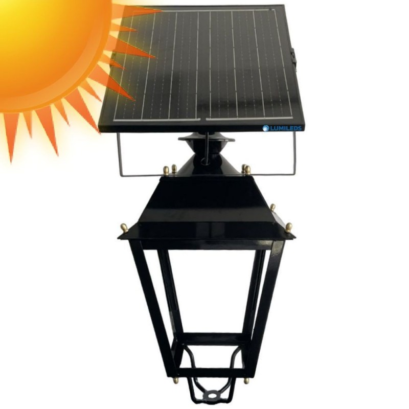 SOLAR LED Streetlight - Villa - 300W  Chip LUMILEDS - Steel