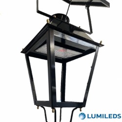 Farol  LED Villa SOLAR 300W Chip LUMILEDS - Aço