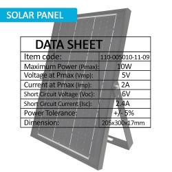 100W SOLAR LED Outdoor Floodlight - AVANT LUMILEDS - 5700K