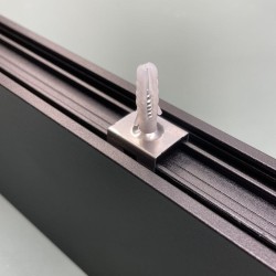 Linear LED Batten - LOLA black - 0.5m - 1m - 1.5m - 2m