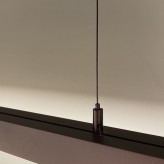 Linear Lamp Pendant - MUNICH MINI BLACK - 0.5m - 1m - 1.5m - 2m - IP54