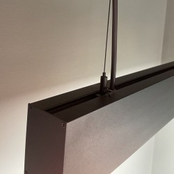 Linear Lamp Pendant - MUNICH BLACK - 0.5m - 1m - 1.5m - 2m - IP20