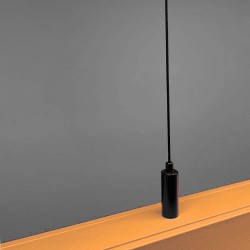 Linear Lamp Pendant LED - LOLA stone gray - 0.5m - 1m - 1.5m - 2m