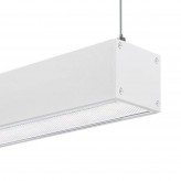 LED 56W Linear - 2 Meter - Schwarz - Lichtleiste + POSTDAM Hängelampe - UGR17