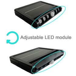 Adjustable Solar LED Spotlight - 5W - Motion sensor - 4000K