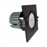 Encastré LED 15W - Orientable - NOIR - CRI+92 - UGR13