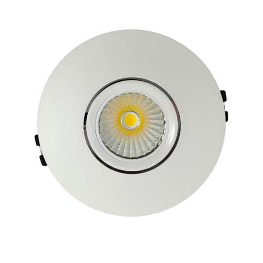 Aro CIRCULAR - BLANCO - orientable para GU10