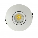 Aro CIRCULAR - BLANCO - orientable para GU10