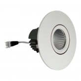 Aro CIRCULAR - BLANCO - orientable para GU10