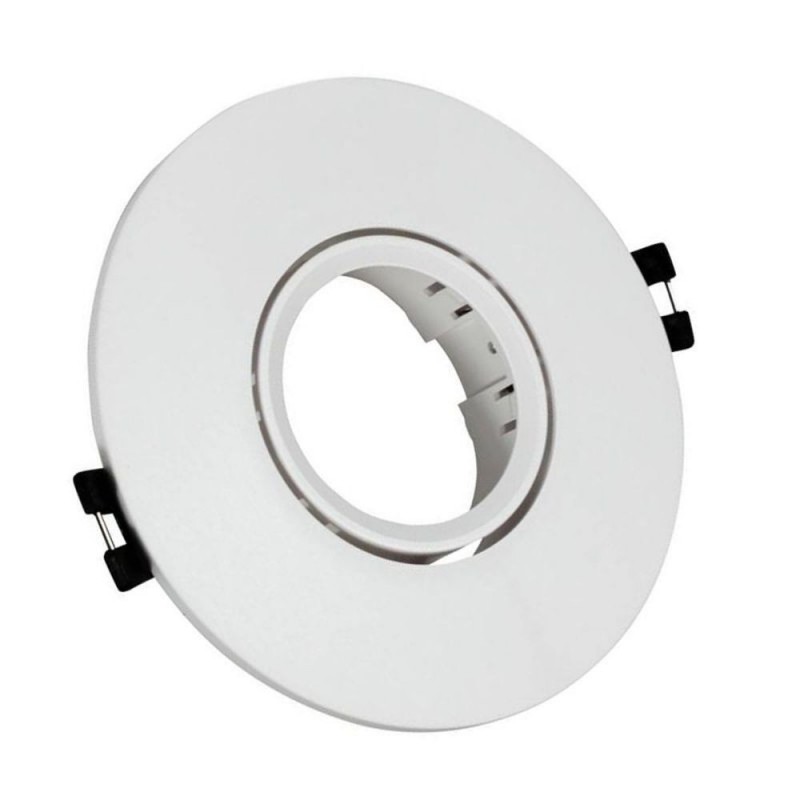 Aro CIRCULAR - BLANCO - orientable para GU10