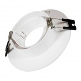 Aro CIRCULAR - BLANCO - orientable para GU10