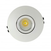 LED Downlight 15W - Schwenkbar - WEISS - CRI+92 - UGR13