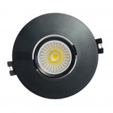 Encastré LED 15W - Orientable - NOIR - CRI+92 - UGR13