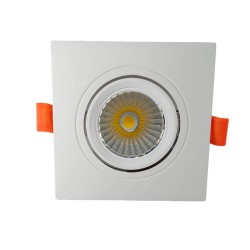 15W LED Downlight - Adjustable - WHITE - CRI+92 - UGR13