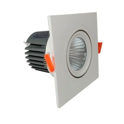 15W LED Downlight - Adjustable - WHITE - CRI+92 - UGR13