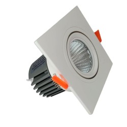 15W LED Downlight - Adjustable - WHITE - CRI+92 - UGR13