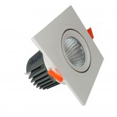 Encastré LED 15W - Orientable - BLANC - CRI+92 - UGR13