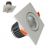 Encastré LED 15W - Orientable - BLANC - CRI+92 - UGR13