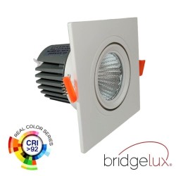 15W LED Downlight - Adjustable - WHITE - CRI+92 - UGR13