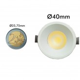 Downlight  LED 5W - Blanc -  Bridgelux Chip -  UGR13