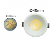 LED Strahler Downlight  5W - Weiß - Bridgelux Chip -  UGR13
