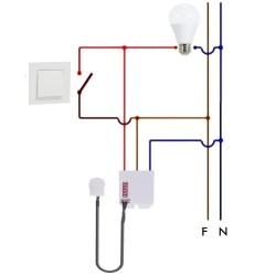 Motion detector Mini 220-240v 4536