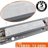Regua Estanca LED integrado - SENSOR DE MOVIMENTO PIR - 35W-30W-25W-20W -  OSRAM Driver - 120cm