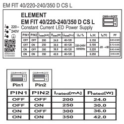 Integrated-LED Tri-Proof Light- PIR MOTION SENSOR -  44W-38W-32W-25W -  OSRAM Driver - 150cm