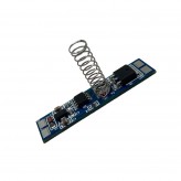 Miniinterruptor + Dimmer - para tiras de LED perfiladas - 12/24V.