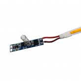 Mini interrupteur + Variateur - pour rubans LED profilés - 12/24V.