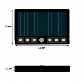 Foco Solar orientable LED - 5W  -Sensor de movimiento - 4000K