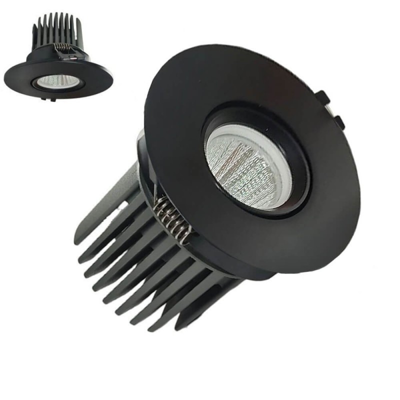 Downlight LED 15W - Direccionable  - NEGRO - CRI+92 - UGR13