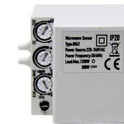 Comprar Detectores Movimiento Radar para LED 300W  IP20