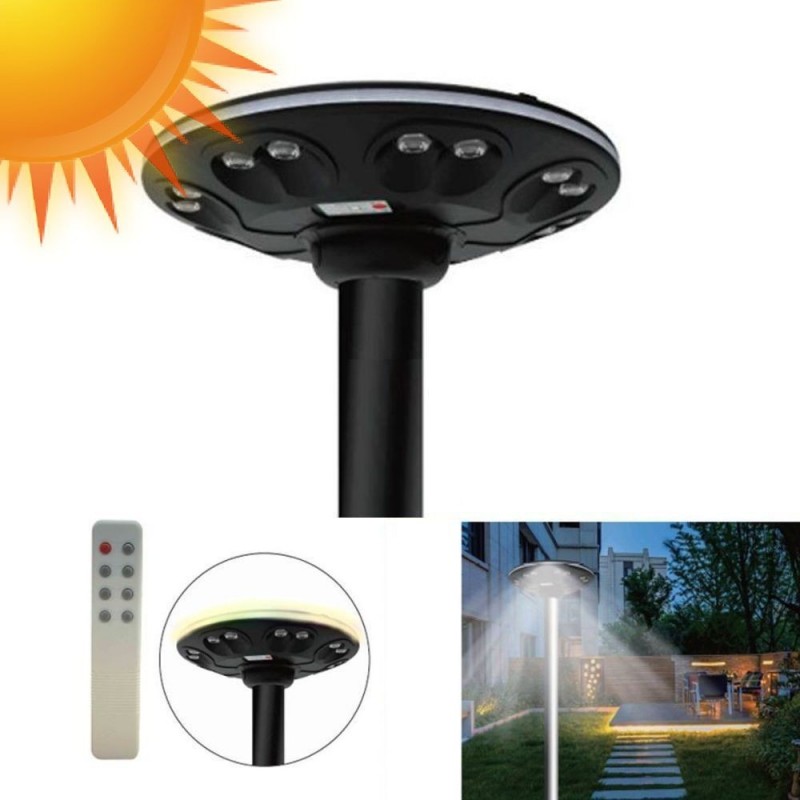 Solar LED Street Light - GARDEN - ABS - 4000K + Remote Control