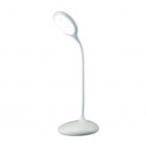 LED desk lamp - 9W - ALESUND - White Flexo - CCT- Lithium Battery - Dimmable