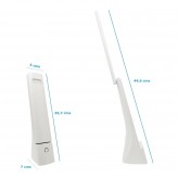 Lampe de bureau LED - 9W - ALESUND - Flexible Blanc - CCT