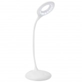 Lampe de bureau LED - 9W - ALESUND - Flexible Blanc - CCT - Batterie Lithium - Dimmable