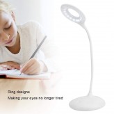 Lampe de bureau LED - 9W - ALESUND - Flexible Blanc - CCT - Batterie Lithium - Dimmable