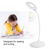 LED desk lamp - 9W - ALESUND - White Flexo - CCT- Lithium Battery - Dimmable