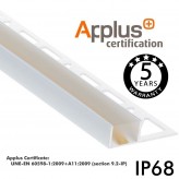 Réglette LED - IP68 - Linéaire COB - Encastrable - ALASKA ANODISÉ ARGENT - 12V