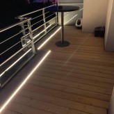 Lineares LED-COB - IP68 - Einbaufähig - BERLIN ELOXIERT SILBER - 12V