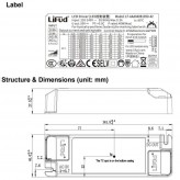 Driver for LED lighting 40W 950mA- No Flick- 5 Years Warranty